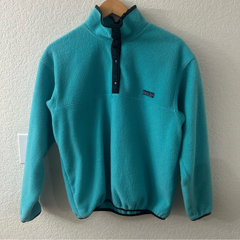 Patagonia Vintage snap t fleece sweater